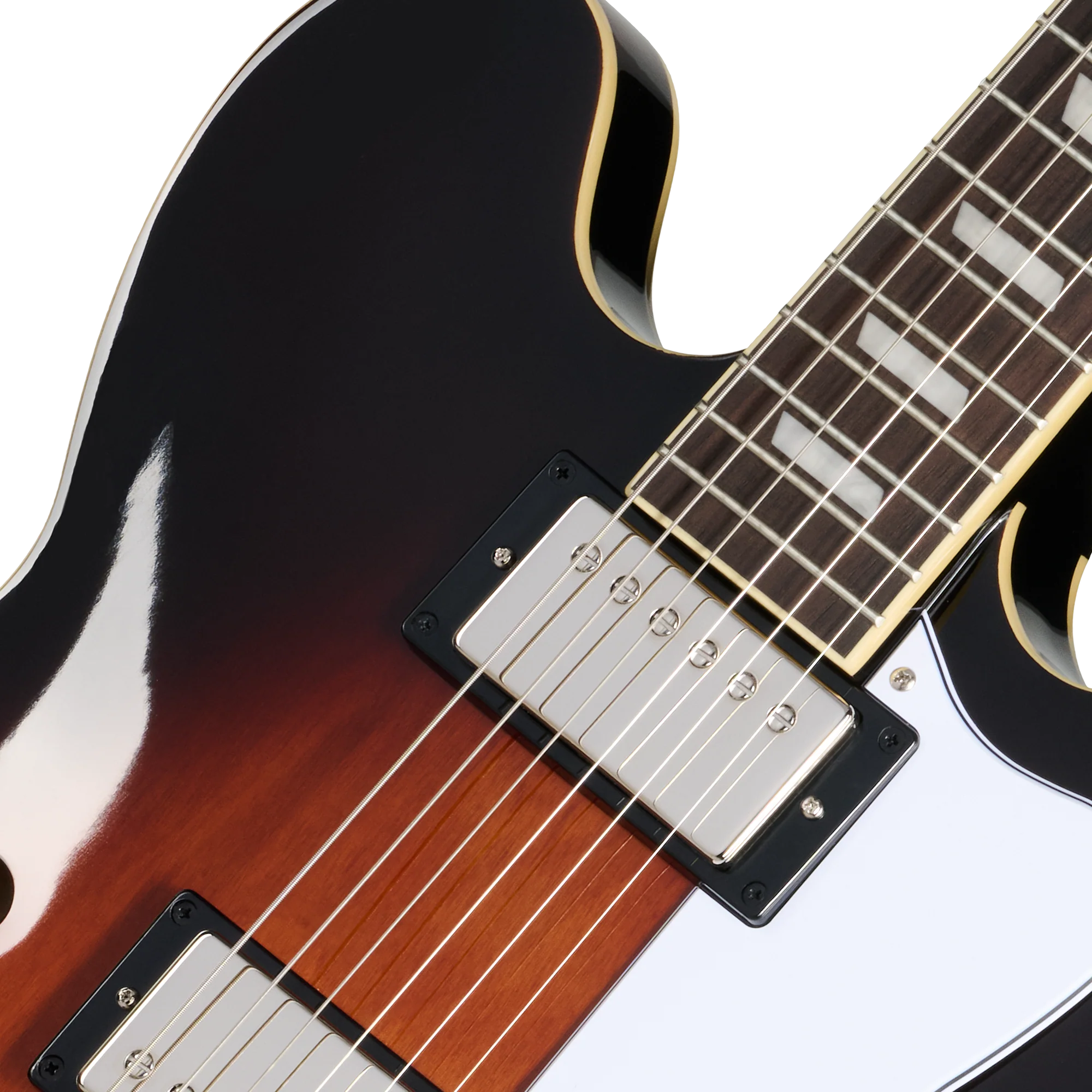 Epiphone Bonehead Riviera, Dark Tobacco Sunburst 7 Epiphone Bonehead Riviera, Dark Tobacco Sunburst