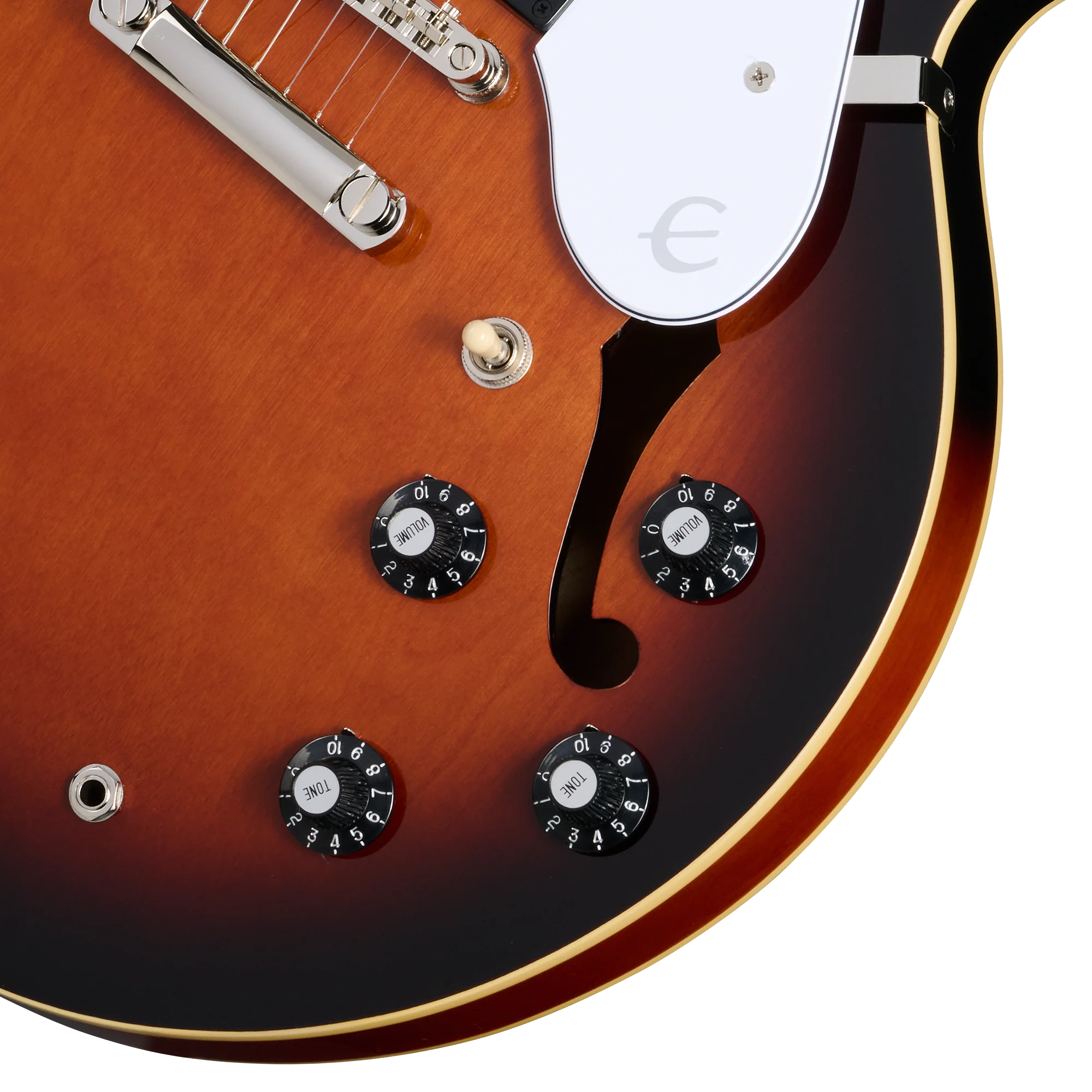 Epiphone Bonehead Riviera, Dark Tobacco Sunburst 8 Epiphone Bonehead Riviera, Dark Tobacco Sunburst