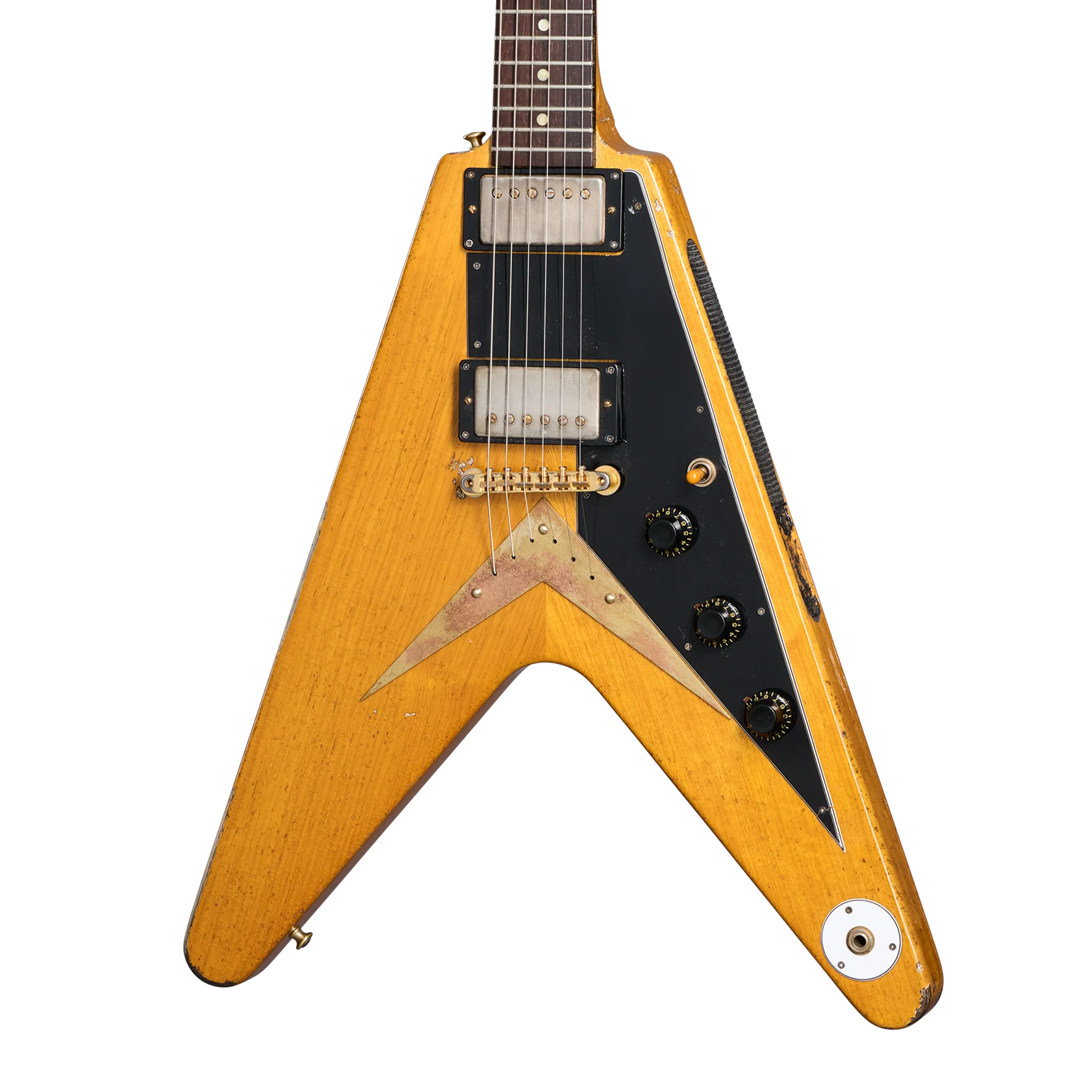 Gibson Custom Joe Bonamassa "Amos" 1958 Flying V Collector's Edition, Antique Natural