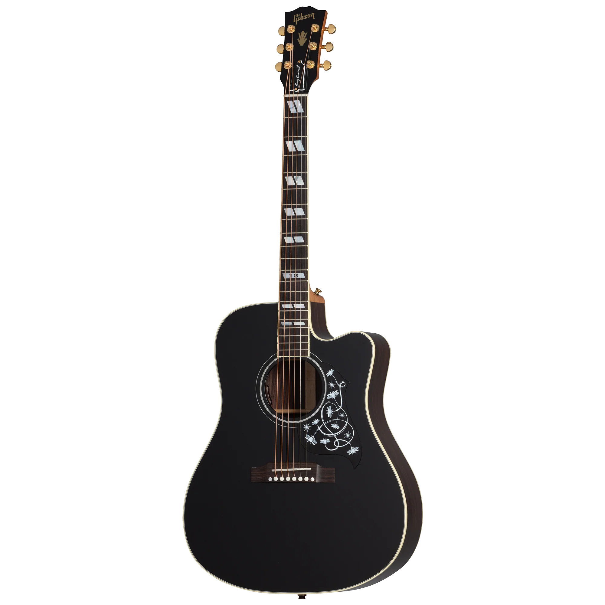 Gibson Jerry Cantrell "Fire Devil" Songwriter, Ebony 3 Gibson Jerry Cantrell "Fire Devil" Songwriter, Ebony