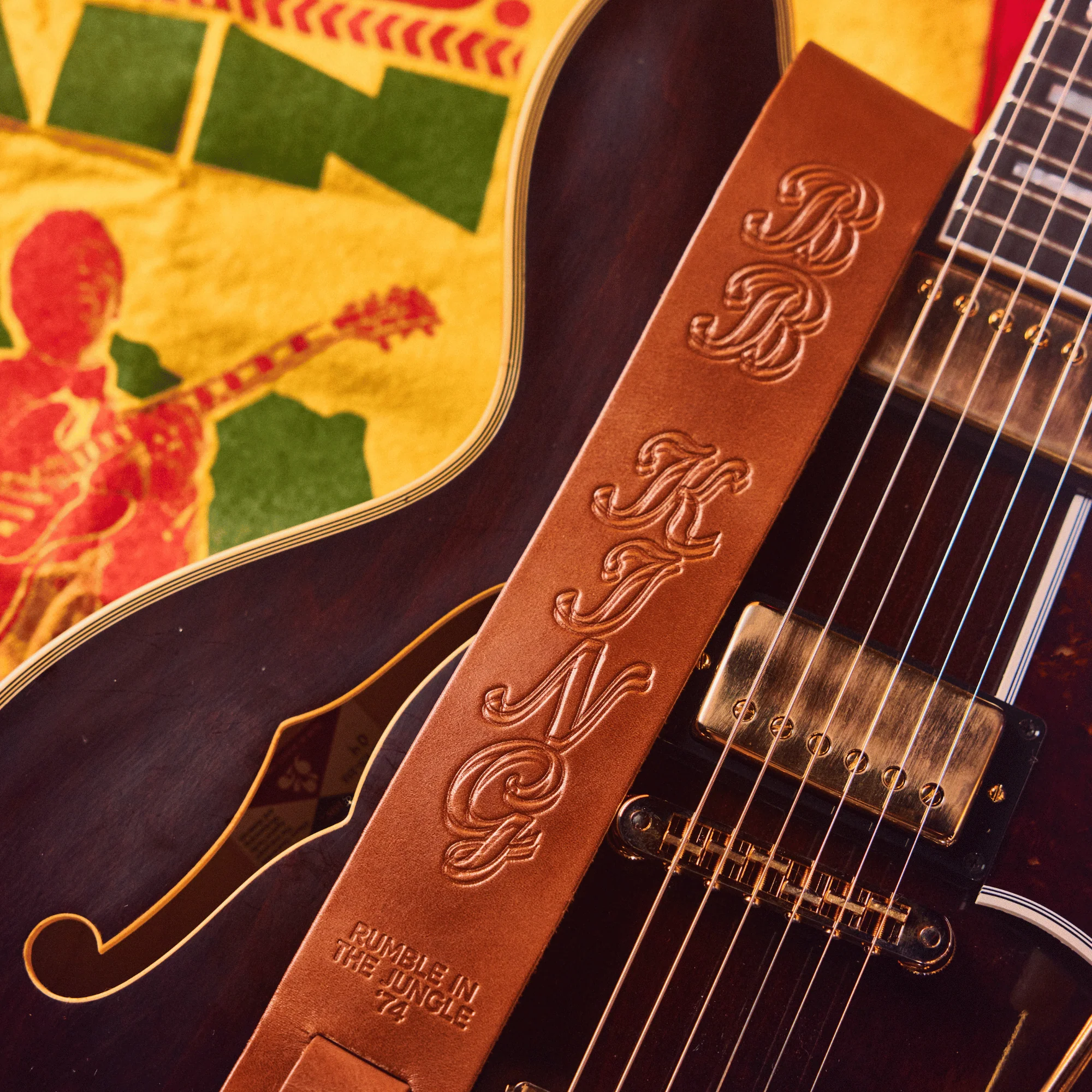Gibson Custom B.B. King “Rumble in the Jungle” 1974 ES-355, Walnut 9 Gibson Custom B.B. King “Rumble in the Jungle” 1974 ES-355, Walnut