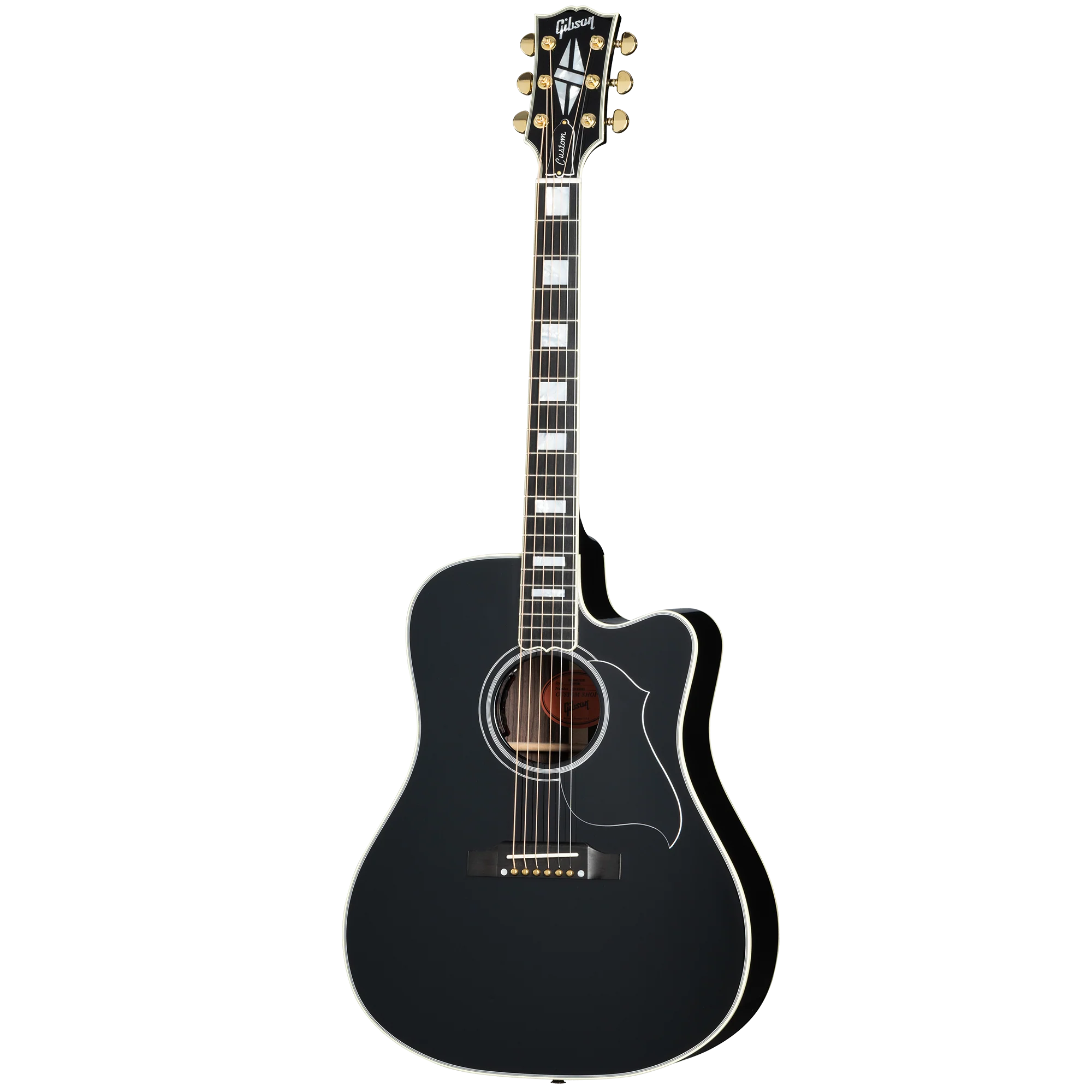 Gibson Custom Songwriter EC Custom, Ebony 3 Gibson Custom Songwriter EC Custom, Ebony