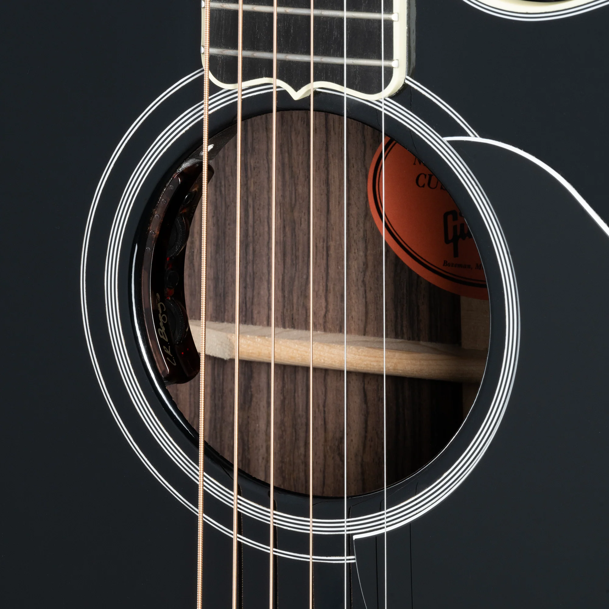 Gibson Custom Songwriter EC Custom, Ebony 8 Gibson Custom Songwriter EC Custom, Ebony
