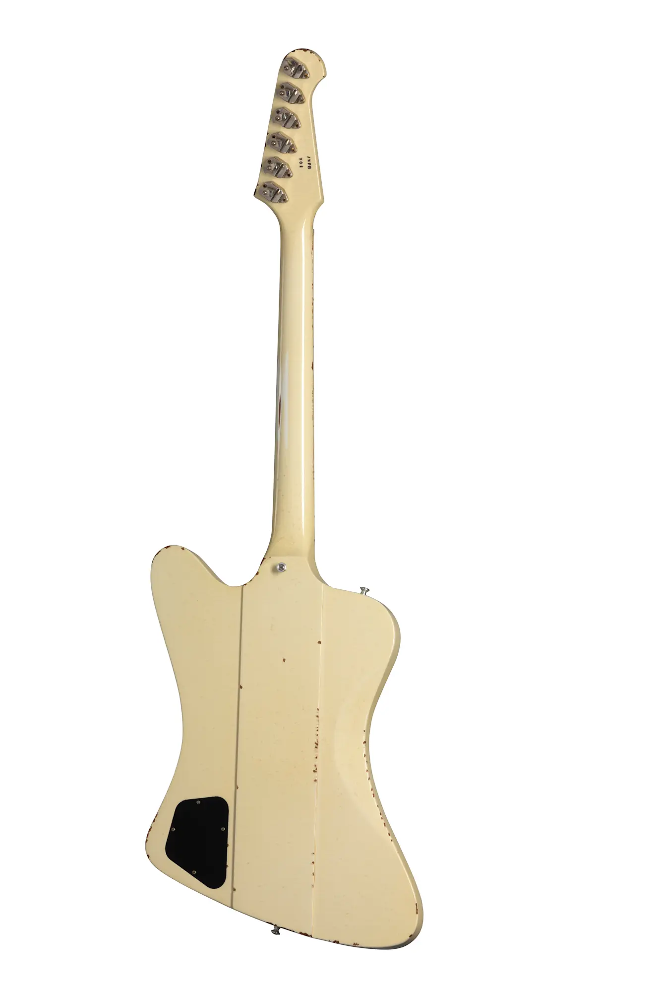 Gibson Custom Johnny Winter 1964 Firebird V, Polaris White 2 Gibson Custom Johnny Winter 1964 Firebird V, Polaris White