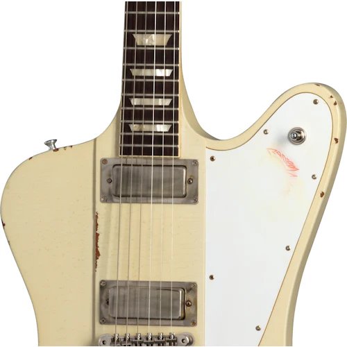 Gibson Custom Johnny Winter 1964 Firebird V, Polaris White 4 Gibson Custom Johnny Winter 1964 Firebird V, Polaris White