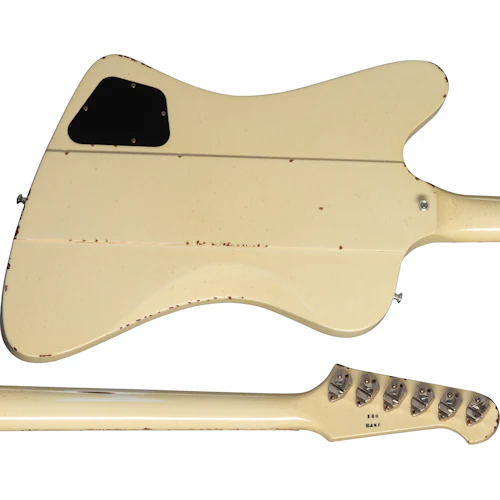 Gibson Custom Johnny Winter 1964 Firebird V, Polaris White 6 Gibson Custom Johnny Winter 1964 Firebird V, Polaris White