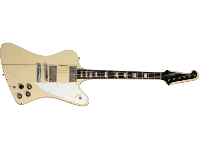 Gibson Custom Johnny Winter 1964 Firebird V, Polaris White 7 Gibson Custom Johnny Winter 1964 Firebird V, Polaris White