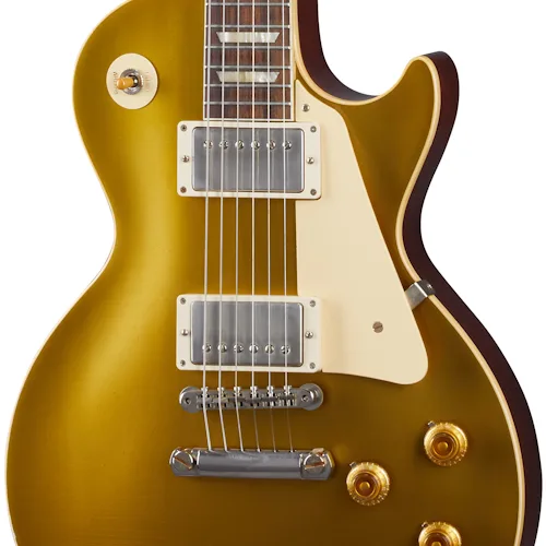 Gibson Custom 1957 Les Paul Goldtop Darkback Reissue, Light Aged, Double Gold with Dark Back 5 Gibson Custom 1957 Les Paul Goldtop Darkback Reissue, Light Aged, Double Gold with Dark Back