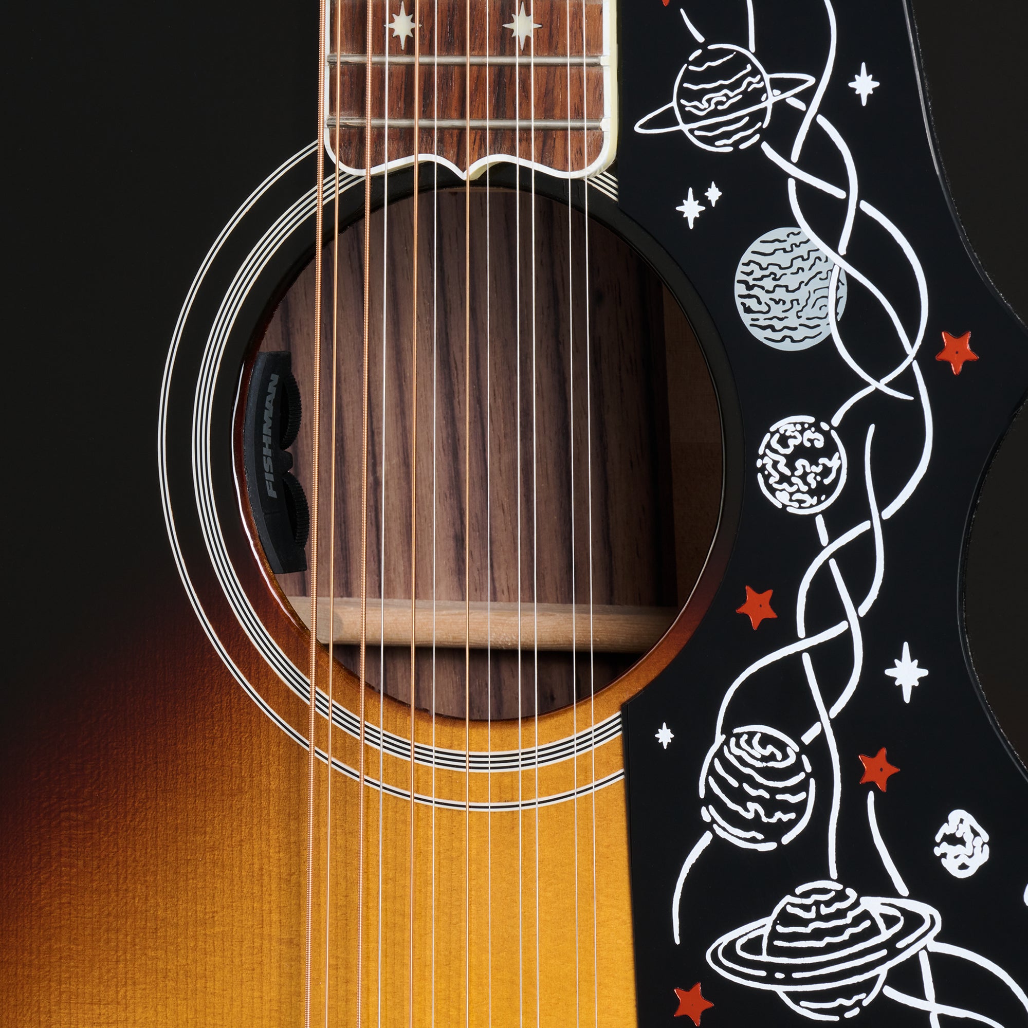 Gibson Custom Brian May SJ-200 12-String, Vintage Sunburst 5 Gibson Custom Brian May SJ-200 12-String, Vintage Sunburst