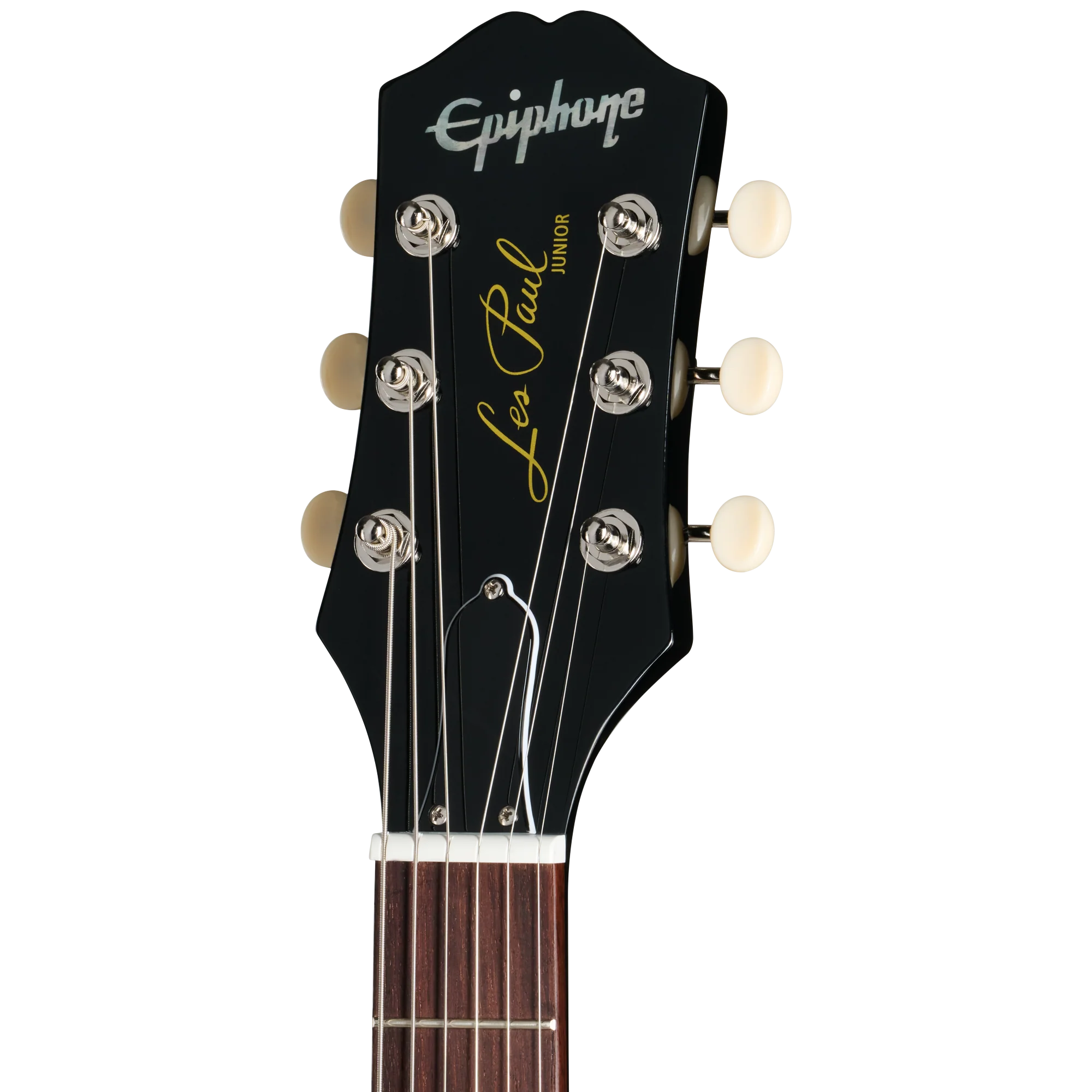 Epiphone Les Paul Junior Double Cut, Ebony, Exclusive 5 Epiphone Les Paul Junior Double Cut, Ebony, Exclusive