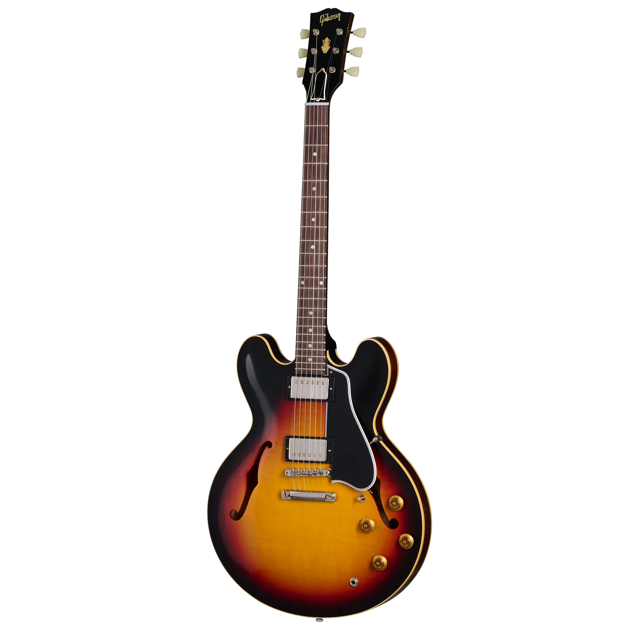 Gibson Custom 1958 ES-335 Reissue, Light Aged, Tri-Burst 2 Gibson Custom 1958 ES-335 Reissue, Light Aged, Tri-Burst