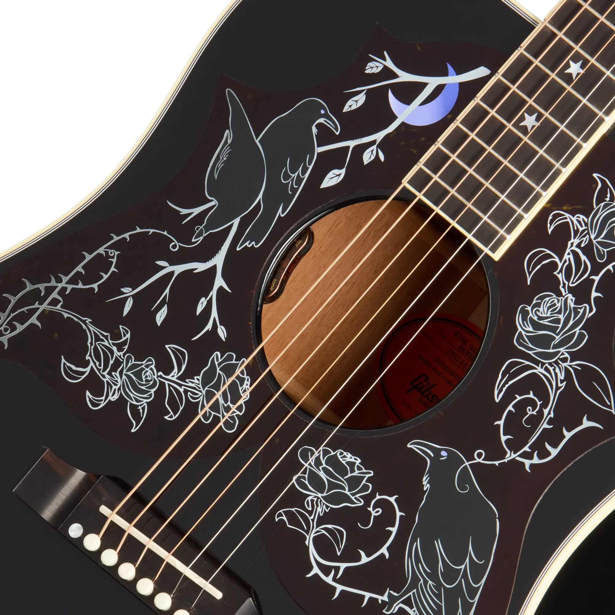 Gibson Custom Kirk Hammett Raven, Ebony 7 Gibson Custom Kirk Hammett Raven, Ebony