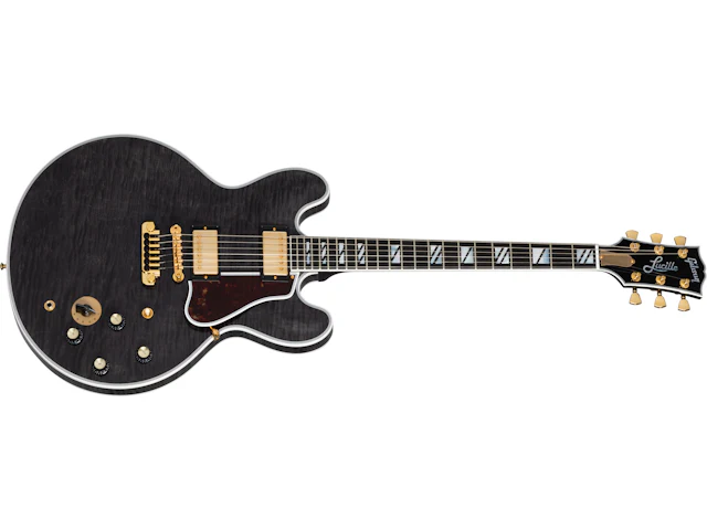 Gibson Custom B.B. King Lucille Legacy, Transparent Ebony 12 Gibson Custom B.B. King Lucille Legacy, Transparent Ebony